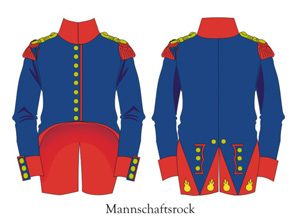 Tafel 030: Herzogtum Warschau: Kürassier-Regiment 1809-1813