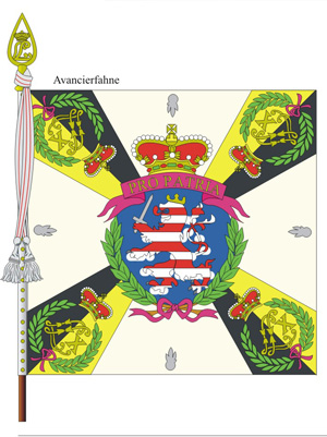 Tafel 073: Großherzogtum Hessen-Darmstadt: Brigade Groß- und Erbprinz 1807-1809