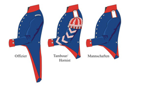 Tafel 039: Herzogtum Oldenburg: Rheinbund-Kontingent 1808-1811