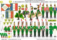 Tafel 422:  Kaiserreich Frankreich:  3. Regiment Chevaulegers-Lanciers 1811-1815