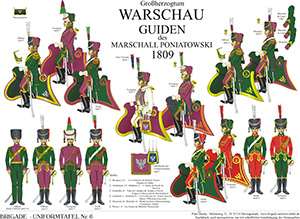 Tafel 006: Herzogtum Warschau: Guiden 1809