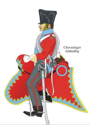 Tafel 049: Königreich Sachsen: Chevauleger-Regiment vac. v. Polenz 1810-1813